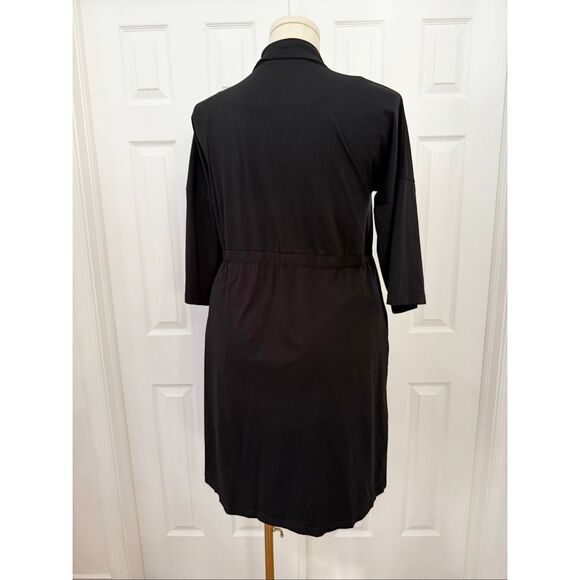 Brobe Womens Post Surgery Mastectomy Bra Breast Cancer Recovery Robe Black Large - Picture 3 of 6